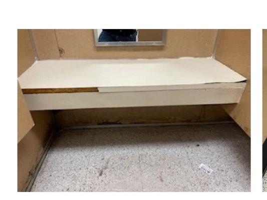 Repaired and replaced dressing Room benches for well know Retail Outlet Store.