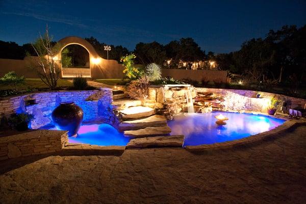 Tuscan Hall Fountain Area