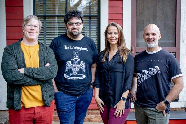 Team Clermont, Bill, Adam, Frederique, & Nelson Wells, Athens, Georgia