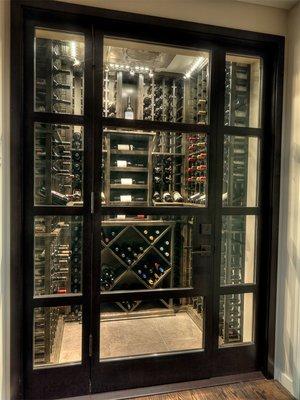 residential wine cellar