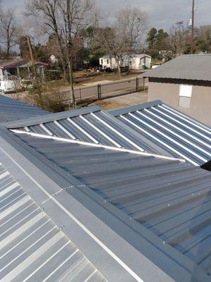 Metal Roof Install