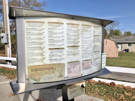 Car menu