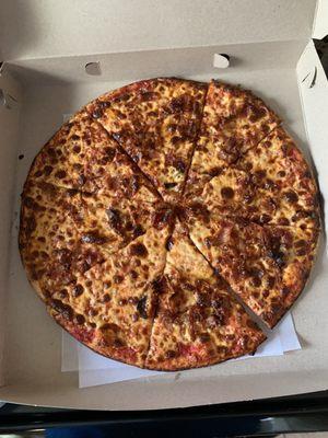 Bacon pizza