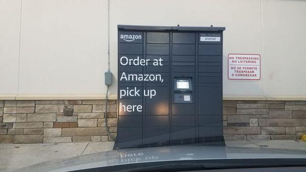 Got Android Amazon pick up point