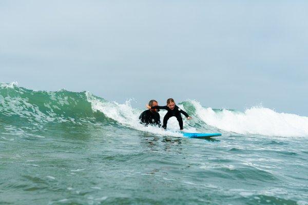 Our surf school starts at age 6!