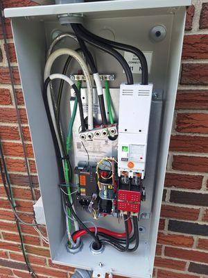 Generator auto transfer switch