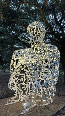 Mirror by Jaume Plensa