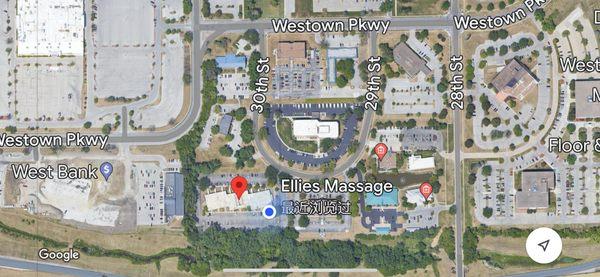 Ellies massage new location, 1454 30th Street westwinds, suite 109 West Des Moines IA 50266