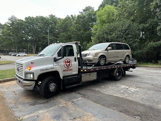 Warriors towing llc 
770-589-7524