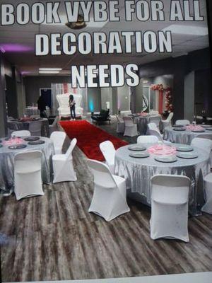 Wedding rental and Decor call for priing