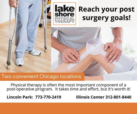 Individual attention from orthopedic experts will help you reach your goals