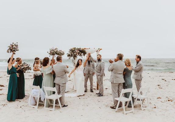 Beach wedding