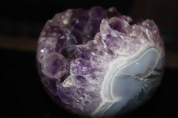 Amethyst Geode Sphere