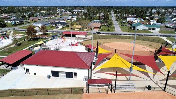 New Vertical Package - New Concession Stand, New Restroom, New Pavilion, & New Batting Cages