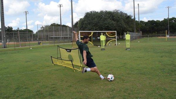 Elite Striking Soccer Training