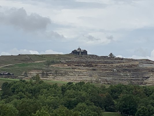 Mountain Top Grill ,  picture taken from the Buffalo Ridge  Golf Course