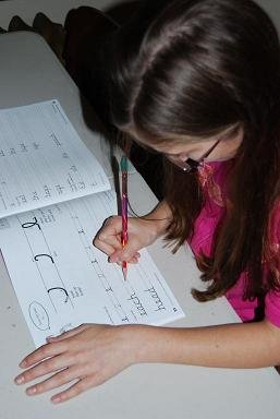 Does your child know who to sign their name in cursive?