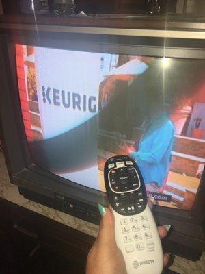 Box tv...but direct tv remote