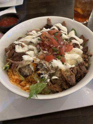 Carnitas bowl