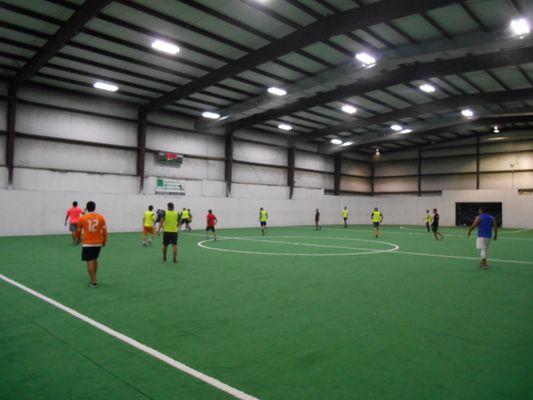 Thursday night action at the indoor