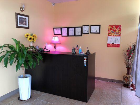 Front desk