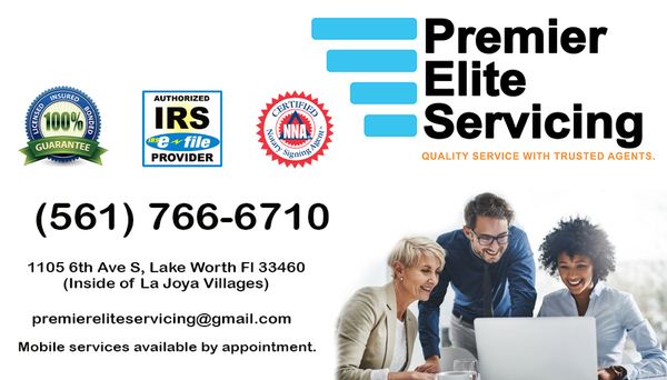 Premier Elite Servicing