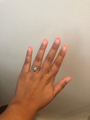 My gel manicure is 1 week old and still looks amazing!