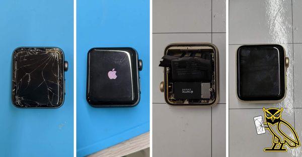 We offer Glass Only Apple Watch Screen Repairs - LCD Not Included.