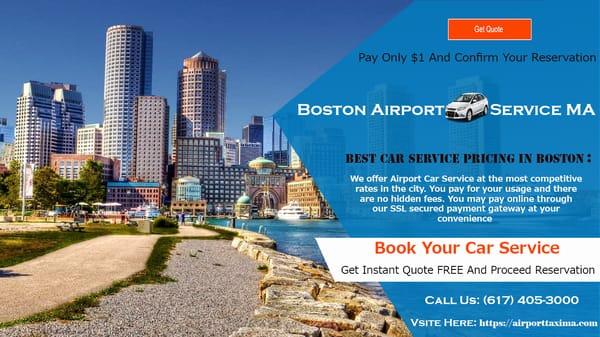 Boston Airport Taxi Service MA