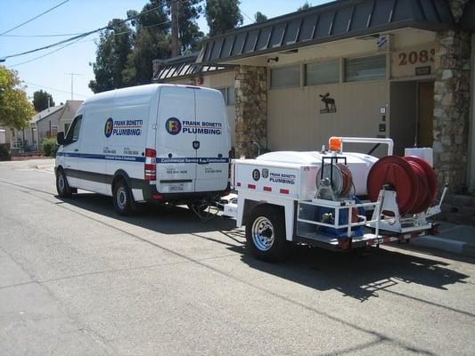 Service Van and Hydrojetter