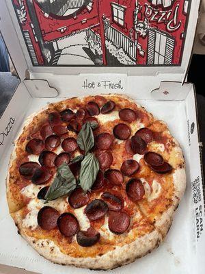 Pepperoni pizza