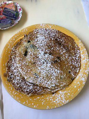 Blueberry pancakes