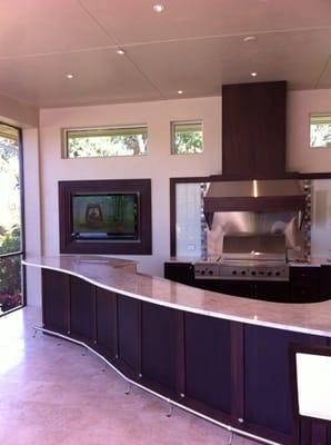 Outdoor Kitchen Display