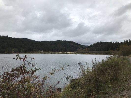 Lower Blue Creek Bay trail.