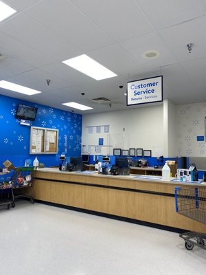 Customer service desk