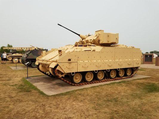 The Bradley Fighting Vehicle M2. I worked on these in Germany, active duty Army.