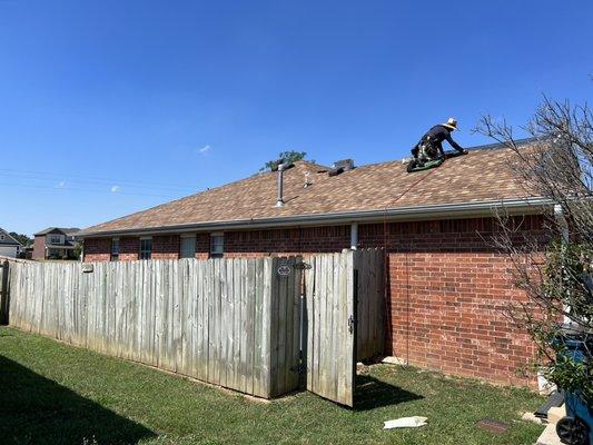 Bentonville roof.