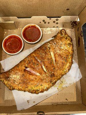 Calzone with Ham