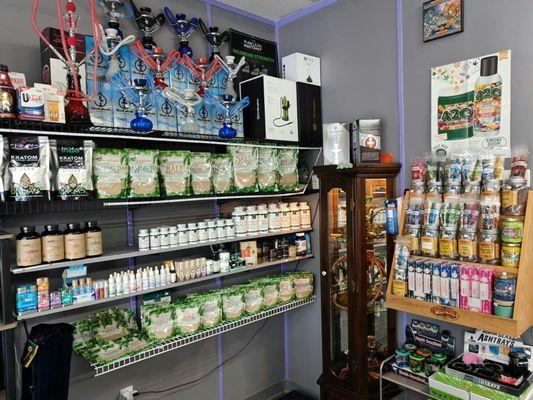 Kratom products,  hookah accessories and incense that you looking for