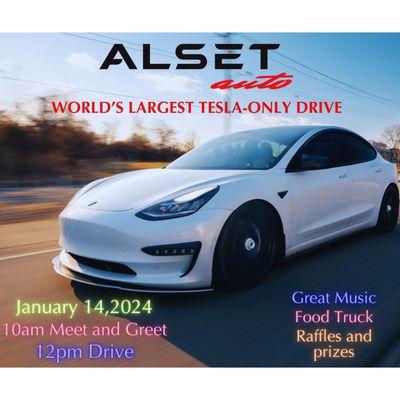 Tesla only ride 1/14/2024