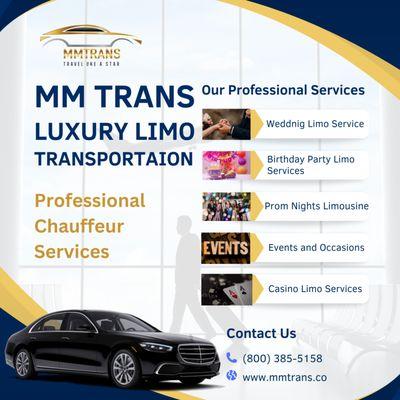 MM Trans Luxury Limo Transportation.

https://www.mmtrans.co/benefits-of-hiring-a-special-occasion-limo-in-los-angeles/