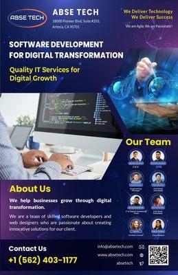 About our company and team of Abse Tech