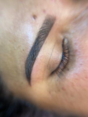 Ombre powder brows