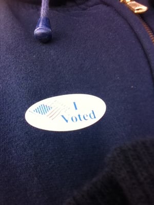 Just voted!!!!