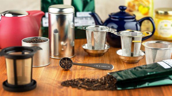 Our selection of accessories complements our premium teas.