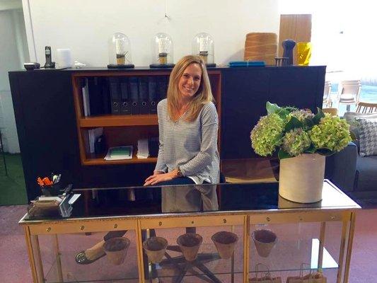 Showroom manager Kaitlyn Caligari Laverdiere