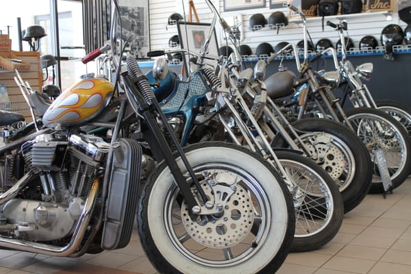 We Work on a Large Variety of Motorcycles