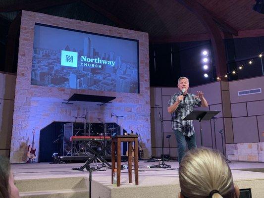 Former campus minister Steve Hardin shared a message on the day of Northway Church's commissioning, 09.29.19