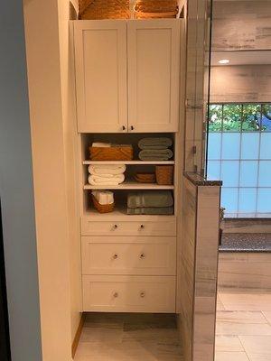 Bathroom Storage!