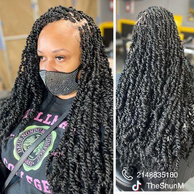 Waist Length Small Passion Twist